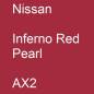 Preview: Nissan, Inferno Red Pearl, AX2.